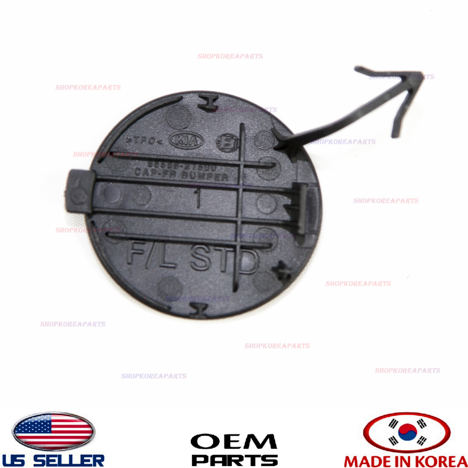 Genuine Front Bumper Tow Cap Eye Hook Cover OEM KIA OPTIMA 20142015