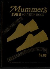 Nice 1988 Philadelphia Mummers Parade Magazine New Years Day Program