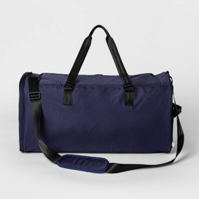 NEW - DUFFEL BAG BLUE AMETHYST - MADE BY DESIGN