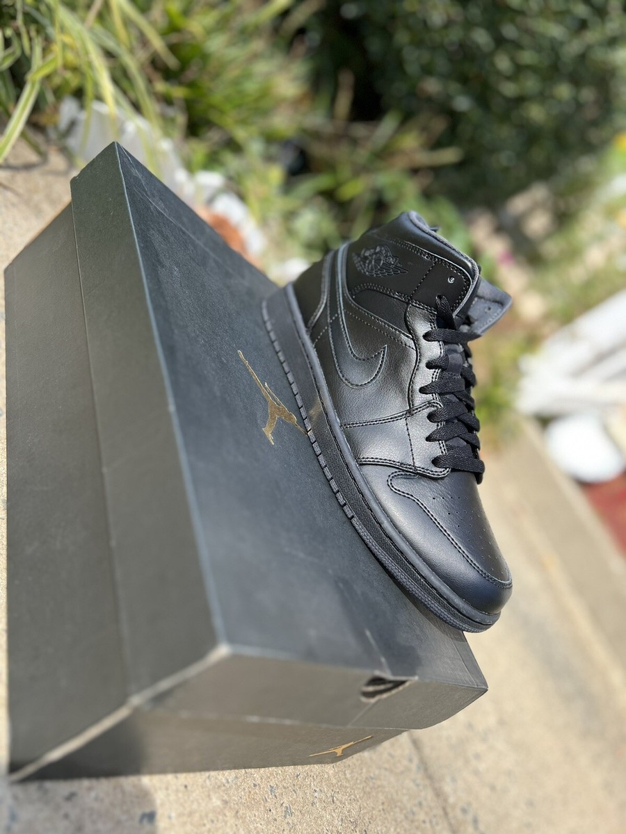 限定Sale!! 完売必至!!☆ Air Jordan 1 Mid “Black ”- M Size 9.5 - Air Jordan 1 Mid Black for sale online | eBay