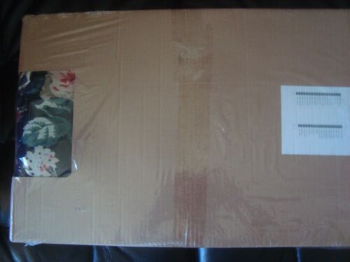 IKEA EKTORP COVER for Ektorp 2-seat Loveseat Sofa Flowers on Black Slipcover NIB - Picture 4 of 17