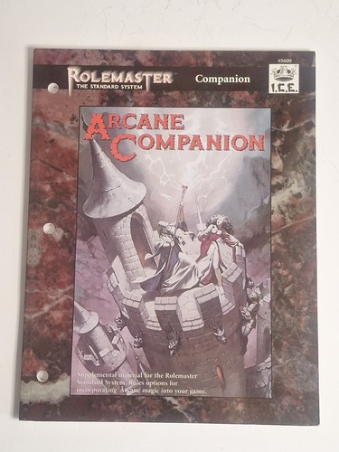 elgrimorio.orgelgrimorio.org/Libreria/ES/Rolemaster/Rolemaster - Companion I.pdf · 2