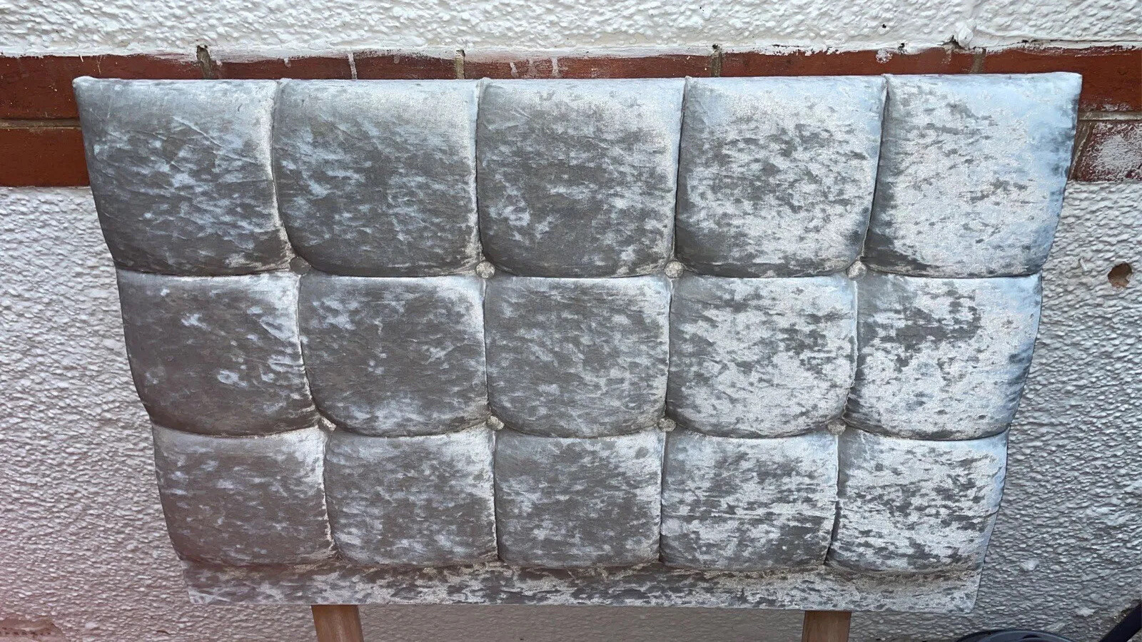 Crushed Velvet Single Headboard eBay