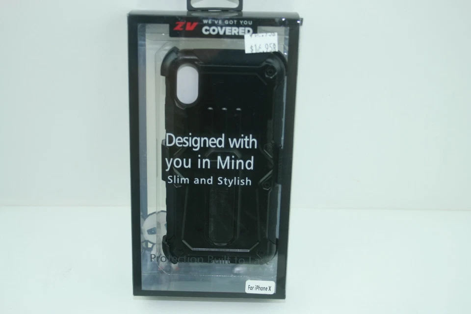 Coldre robusto Zizo AM3 capa iPhone X - Preta - Imagem 2 de 4