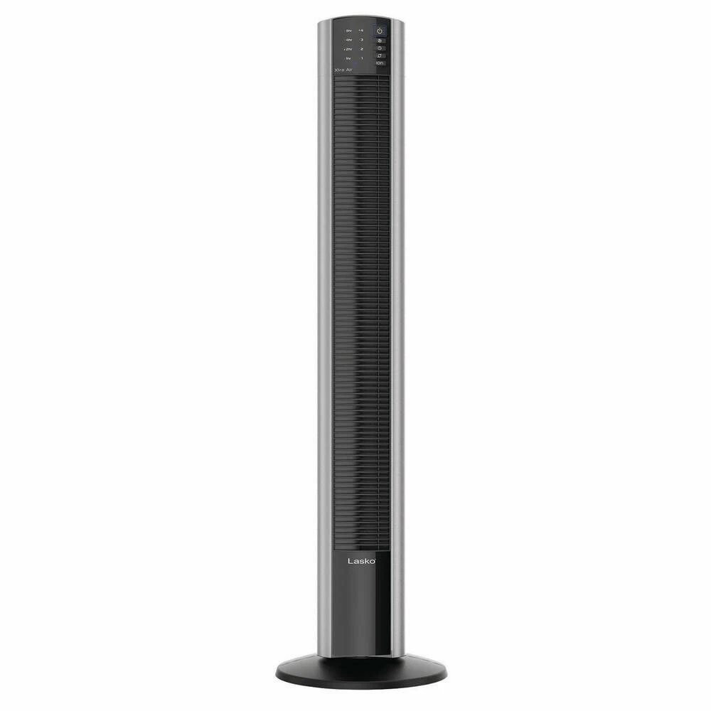 Lasko XtraAir 48in Standing Tower Fan Air Ionizer with Remote