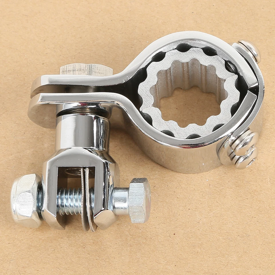 25/32/35mm Highway Foot Peg Mount Clamps Fit For Honda Goldwing GL1500 1100 1200 - Image 4 of 4