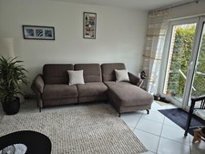 VITO Leraja RUNDECKE/ Stoffbezug braun ca 282×165cm