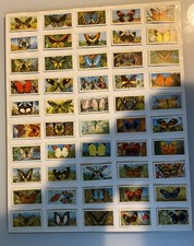 BUTTERFLIES OF THE WORLD - 'SELECT CARD' BROOKE BOND TEA CARDS