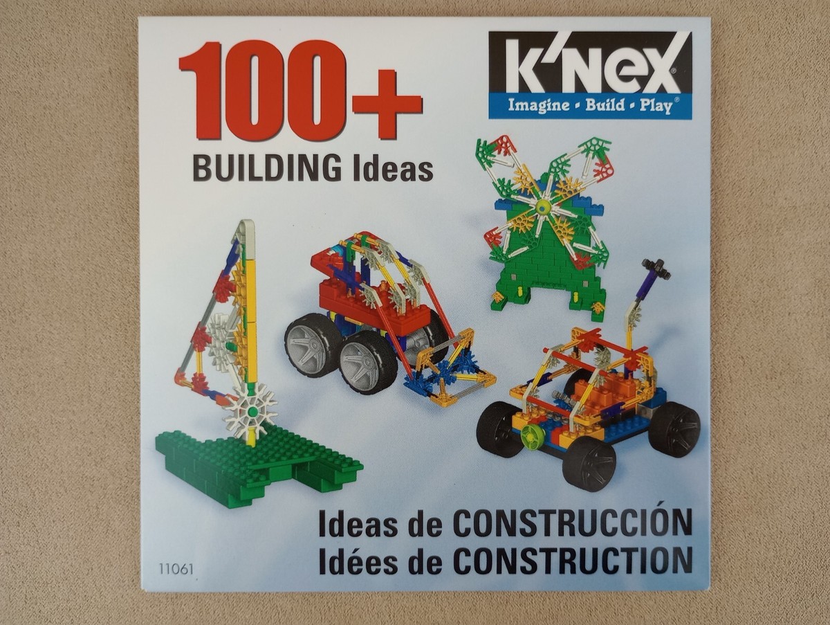 K'nex Instruction & Idea Manuals - Choose Yours - Flat-Rate