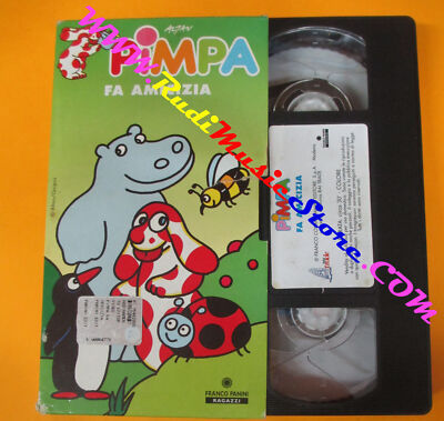 VHS Film PIMPA FA AMICIZIA 1999 Animation FRANCO PANINI RAI TRADE (F97) keine DVD