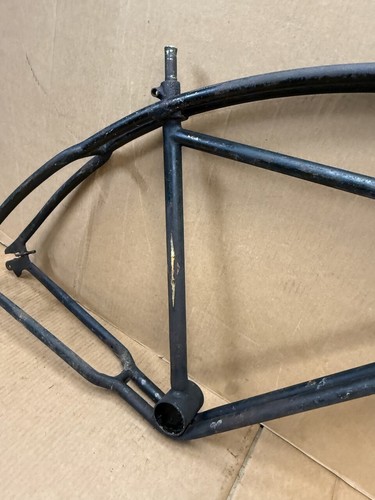 Monark Prewar Mens 5 Bar 26" Bicycle Frame & Badge - Picture 7 of 13