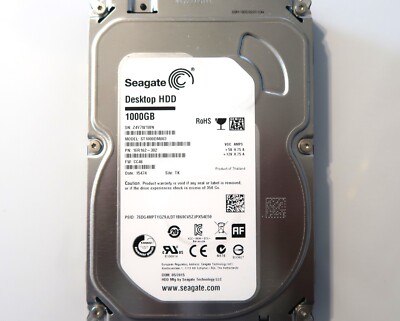 Seagate ST1000DM003 1ER162-302 CC46 (Z4Y7) TK Thailand 1TB 3.5