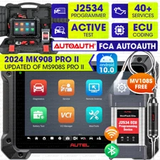 2024 Autel MaxiSys MK908 Pro II Auto Diagnostic Scanner Tool Pr0*gramming J2534