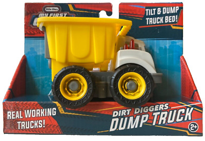 Little Tikes My First Cars Dirt Diggers Dump Truck Tilt &Dump Truck Bed Free S&H
