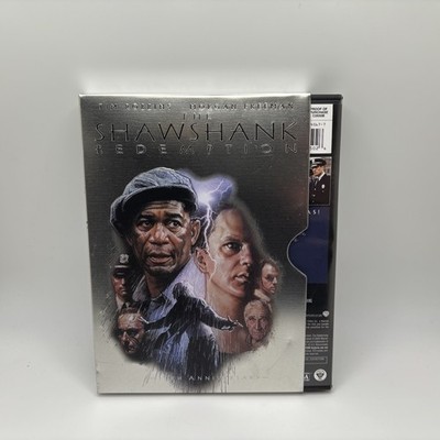 *STEEL BOOK* The Shawshank Redemption 2-Disc 10th Anniversary DVD 2004 (1994)