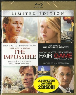 Film - The Impossible / Fair Game - 2 Blu-ray (Box)