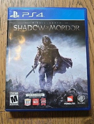Middle Earth Shadow Of Mordor - PS4 Sony Playstation 4 Sous Blister