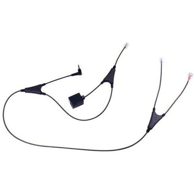 GN NETCOM JABRA EHS-Adapter Kabelgebunden Kabellos Telefon telefonieren schwarz
