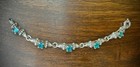 LAGOS CAVIAR Blue Topaz Sterling Silver 18k Gold Bracelet & Earrings Set — photo 7