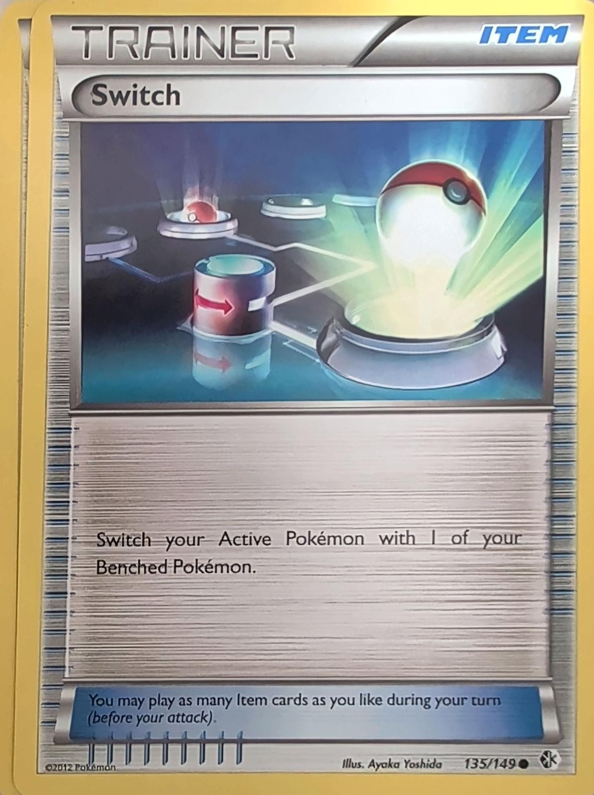 Switch 135/149 Common Boundaries Crossed Pokemon Lightly Played