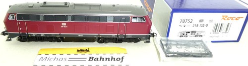 Roco 78752 215 102-5 locomotora diésel para Märklin AC Sound H0 1:87 embalaje original LD2 μ | Condition: Gebraucht