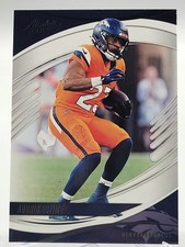 2025 ABSOLUTE AUDRIC ESTIME BLACK BASE FOOTBALL CARD BRONCOS NFL 21 panini