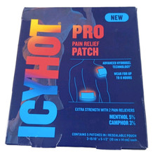 Icy Hot PRO Pain Relief Patches, 5.0 ea Advanced Technology