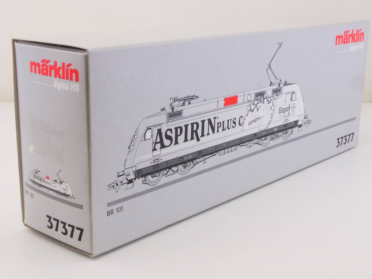 Märklin 37377 E-Lok BR 101 099-0 Aspirin Digital Mint! OVP