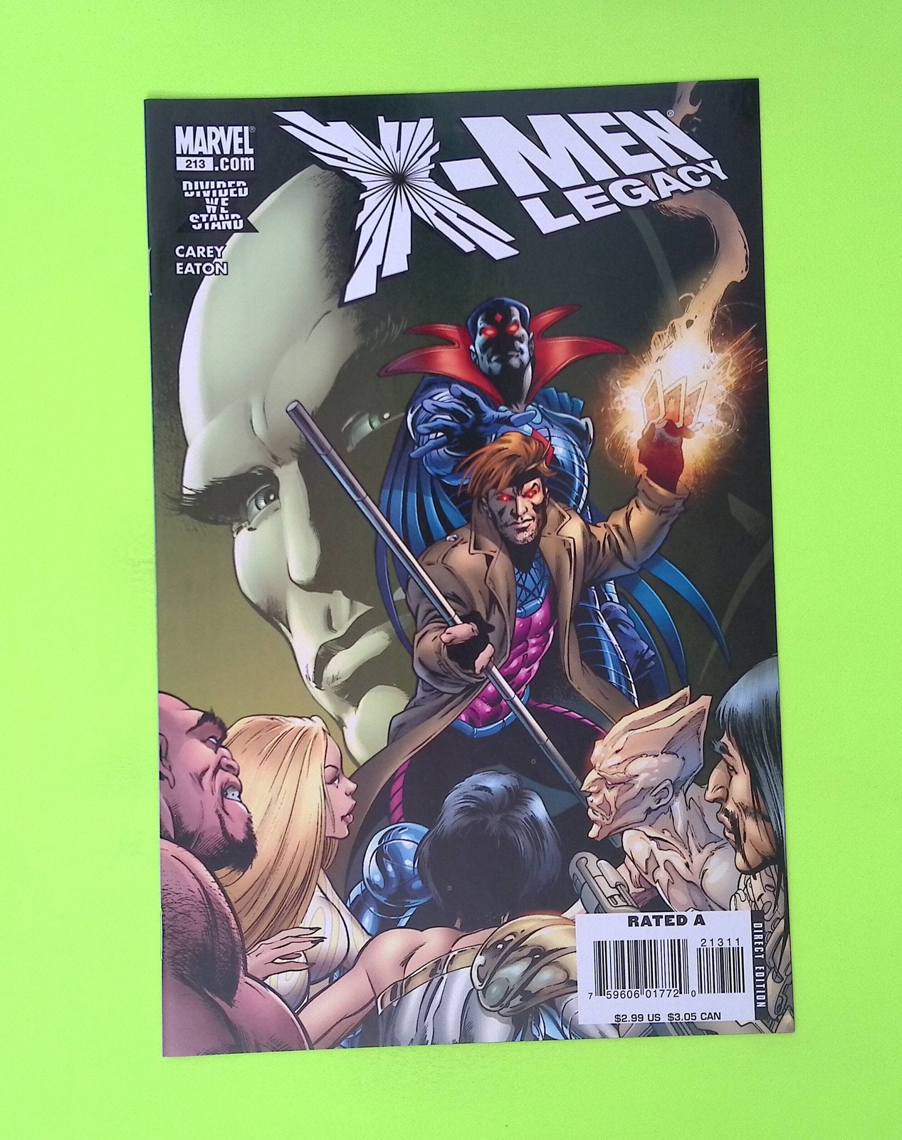 X-Men Legacy #213 Vol. 1 2008 Marvel Comics High Grade Comic Book W160-107