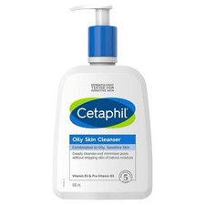 Cetaphil Oily Skin Cleanser Combination To Oily Skin 500ml Each ( Pack of 2)