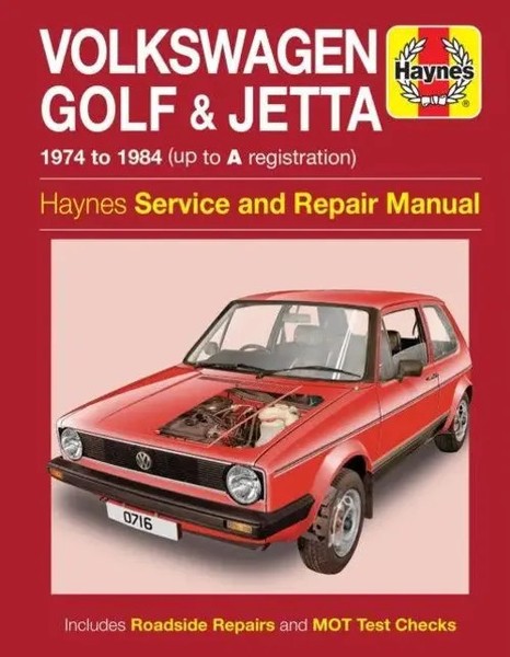 Haynes Publishing | Vw Golf & Jetta Mk 1 Petrol 1.1 & 1.3 (74 - 84) Haynes...-image