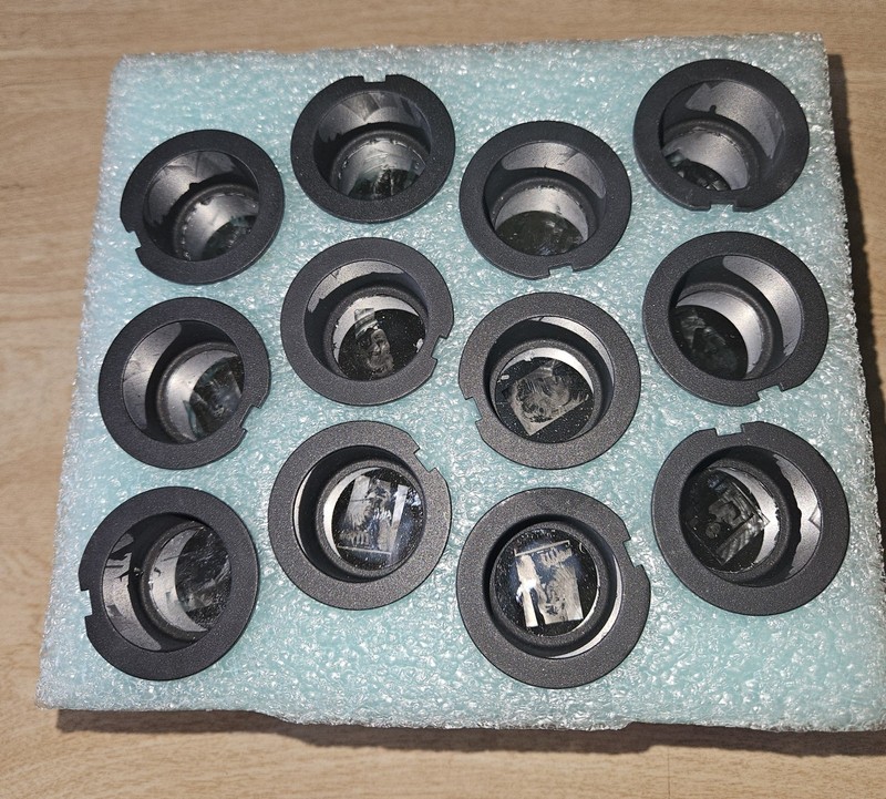 Vtg Grammy Awards Lighting Gobos *West Side Story* Set Of 24 Glass/Metal VL7