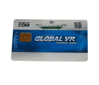 NEW Global VR Arcade Player's Card Tournament Play Need For Speed GT Save Card