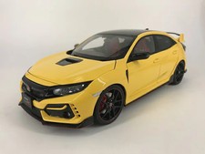 AUTOart 1/18 Honda Civic Type R (FK8) Limited Edition Sunlight Yellow 73268 New