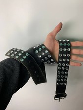 Vintage streetwear Y2K SK8 Avant Garde leather belt