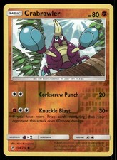 Pokemon Cards Crabrawler 104/214 Reverse Holo Unbroken Bonds Common NM