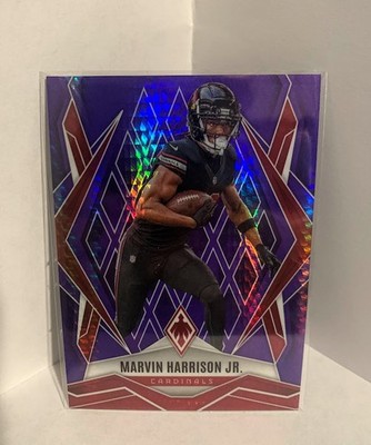 2025 Panini Phoenix #150 Marvin Harrison Jr. Purple Hyper Prizm #/249