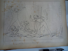 Large Victorian Scrap Album with Early 19th Century Engravings & Photographs 6kg
