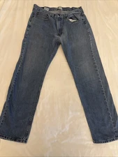 Levi Strauss & Co Jeans Mens 33x30 Blue Denim Athletic Straight Leg Signature