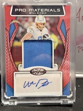 2025 Certified Will Dissly Pro Materials Red Patch Auto