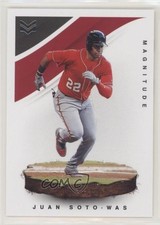 2020 Panini Chronicles Magnitude Juan Soto #6 3x0