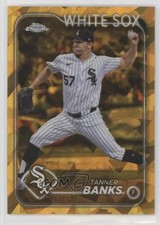 2024 Topps Chrome Update Sapphire Gold 22/50 Tanner Banks #USCS129 14mx