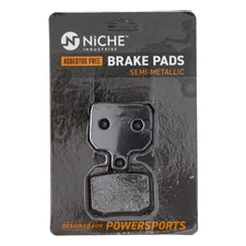 NICHE Brake Pad Set for Ducati 61340381A 61340951A Kawasaki Rear Semi-Metallic