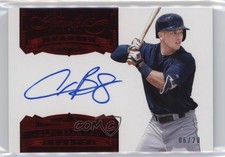 2017 Panini Flawless Rookie Signatures Ruby 6/20 Alex Bregman #FRS-AX1 Auto 6fs