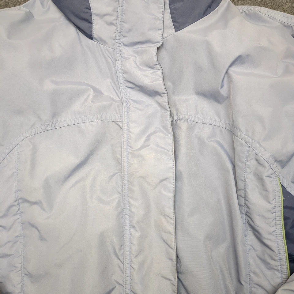Chaqueta Columbia Sportswear Company para mujer XL azul forrada de lana con cremallera Foto 3 de 4