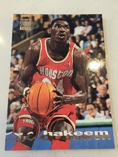1993 Topps Stadium Club Hakeem Olajuwon MVP 89 Hall Of Fame