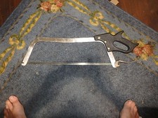 vintage professional Stainless Steel Meat Butcher Saw 18"