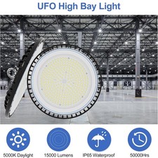100-400W LED High Bay  LED Garage Industrial Lights, Commercial Bay Lighting New