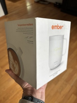 Ember Temperature Control Ceramic Smart Mug 10 Oz  - New opened box see details