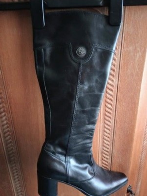Women's Nero Giardini boots black leather 38 #BAYX